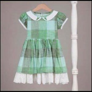 WDW Green Plaid Dress
